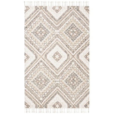 Safavieh 6 x 9 ft. Aspen Rectangle Area Rug Taupe & Ivory APN250E-6